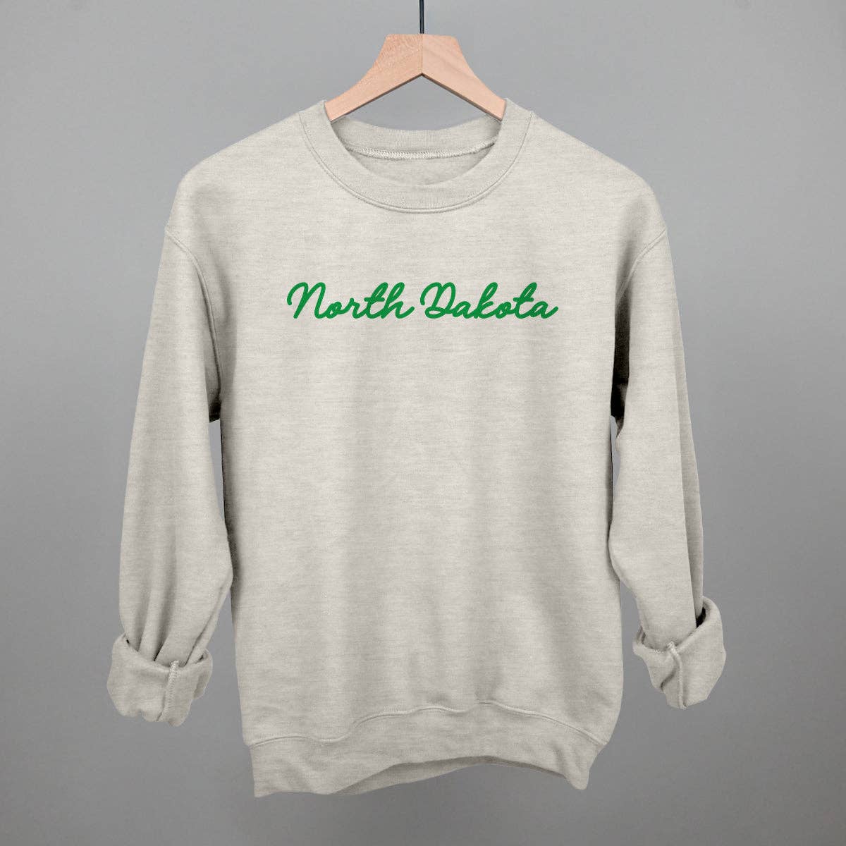 North Dakota Sweatshirt (Script Writing)