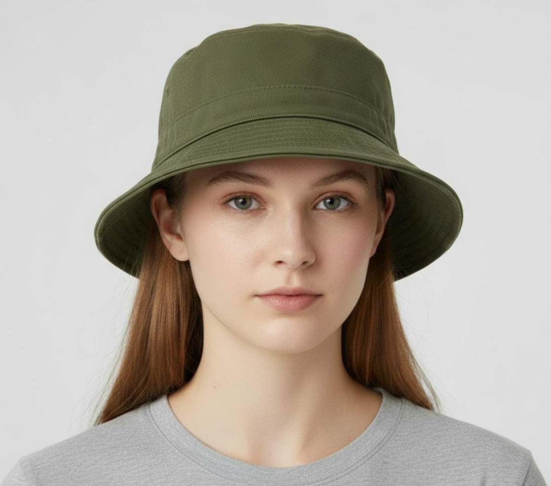 Bucket Hat Premium Cotton Adjustable Size