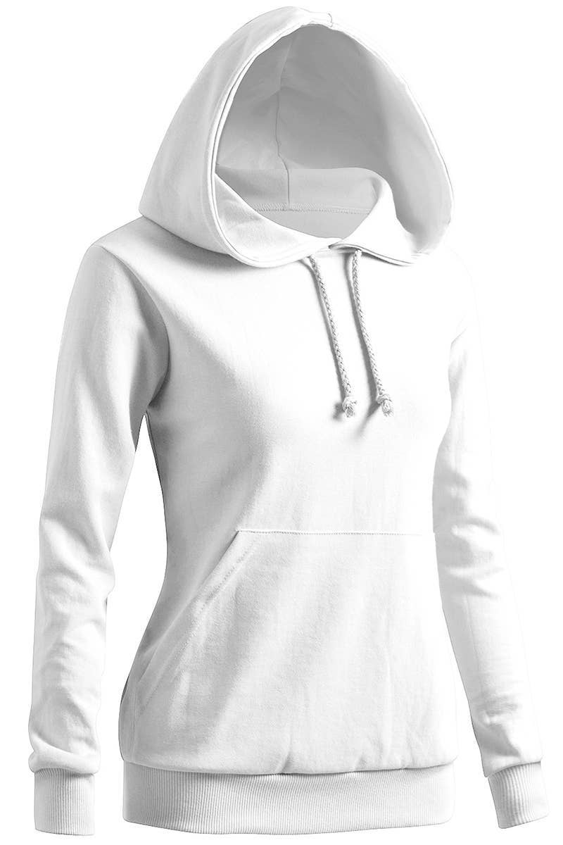 North Dakota Lightweight Pullover Hoodie (Pink Lettering)