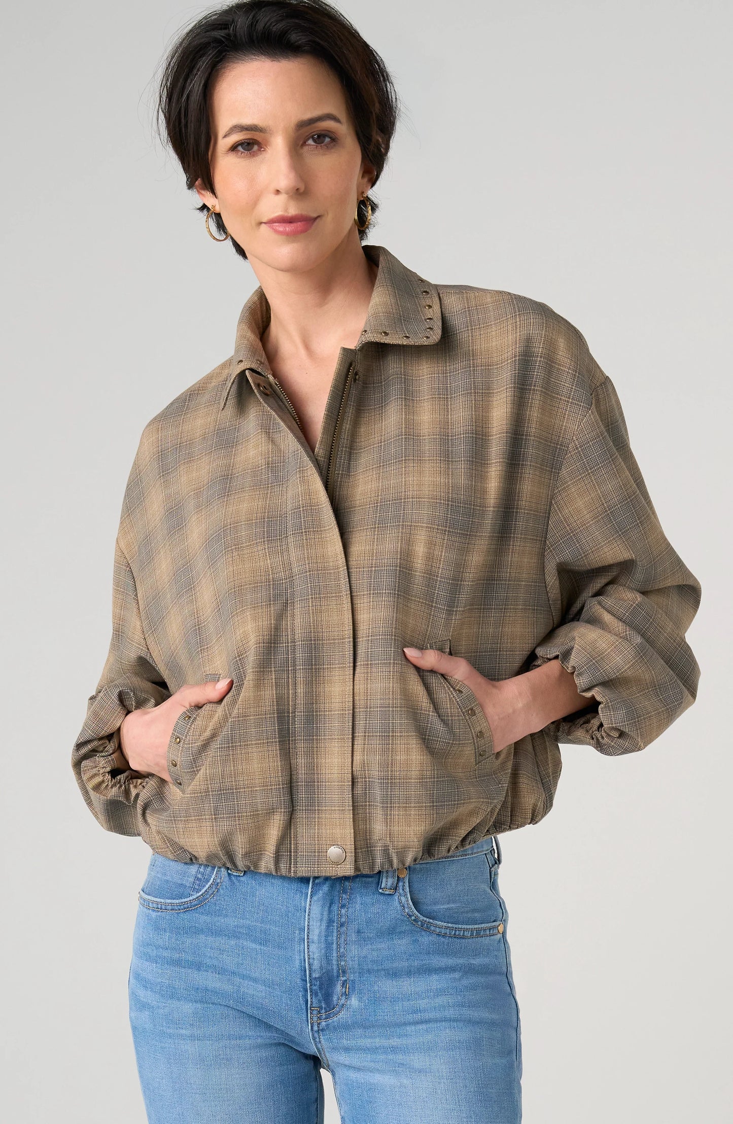 Liverpool Bubble Hem Jacket