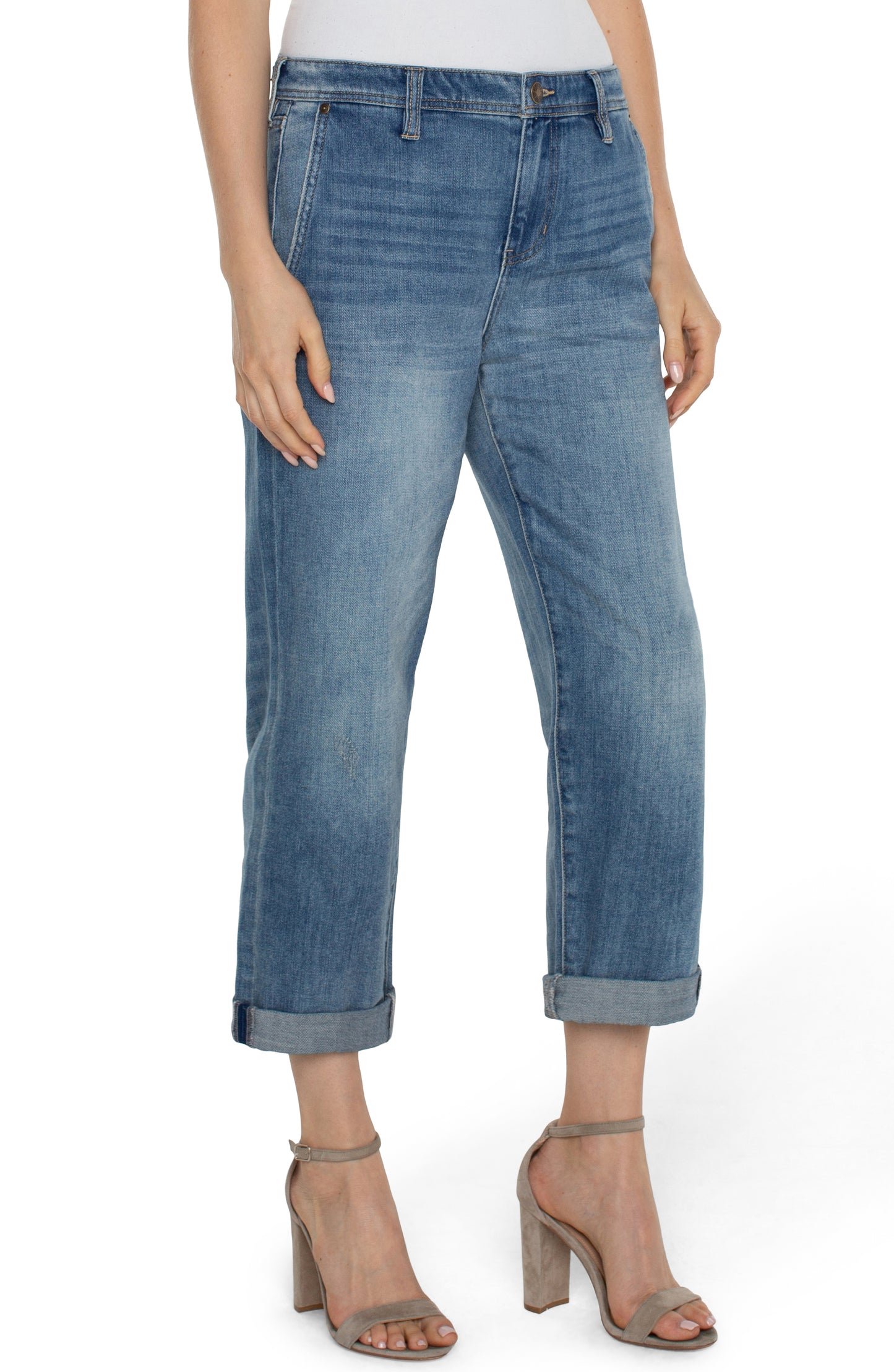 Liverpool Norma Jean Relaxed Roller (24-1/2" / 27-1/2" inseam) (Isla Vista)