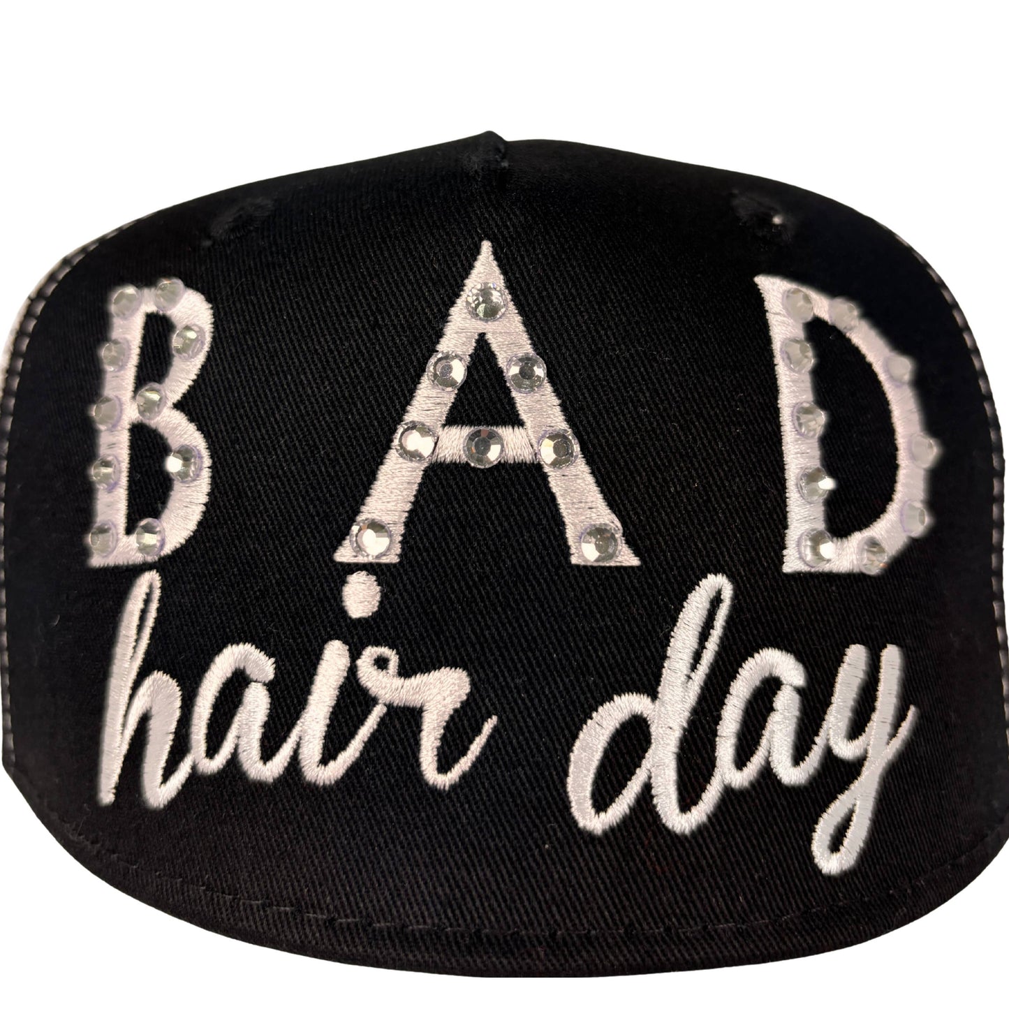 Sassy & Bling Trucker Hats Bad Hair Day