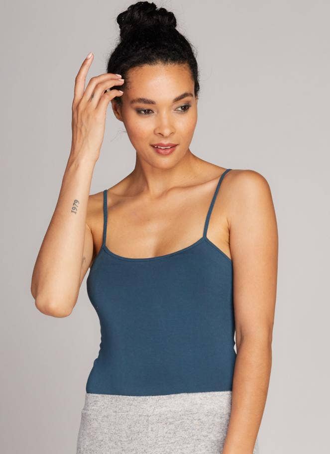 Bamboo Adjustable Spaghetti Strap Cami