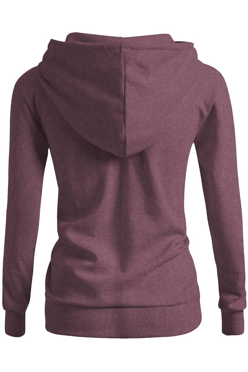 Basic Lightweight Pullover Hoodie