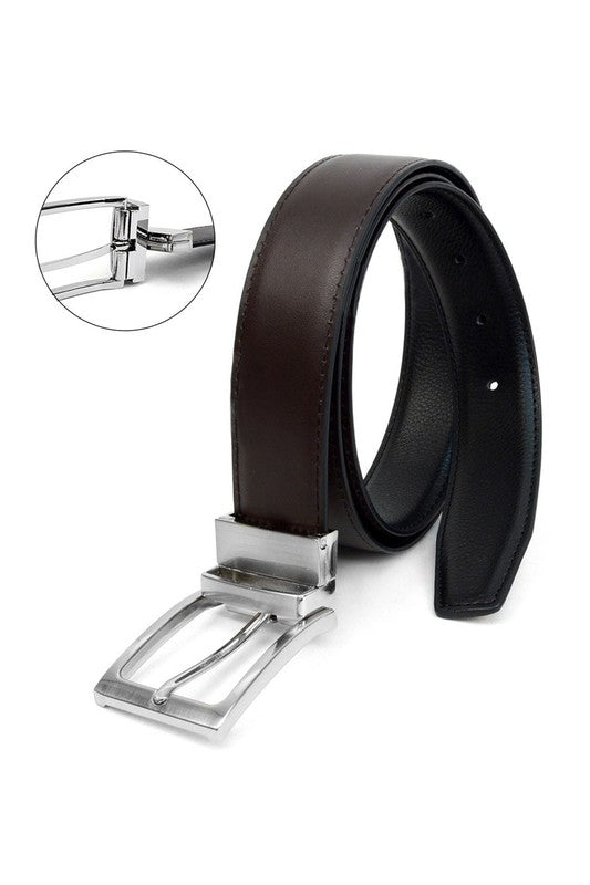 Men's Reversible Genuine Leather Belt