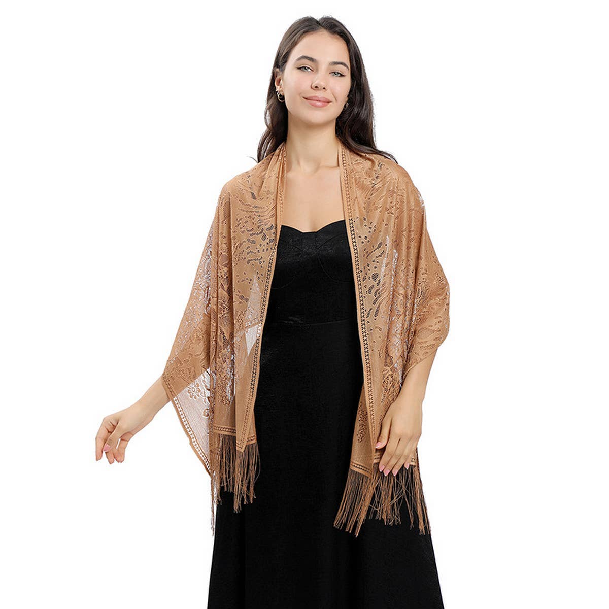 Flower Lace Shawl