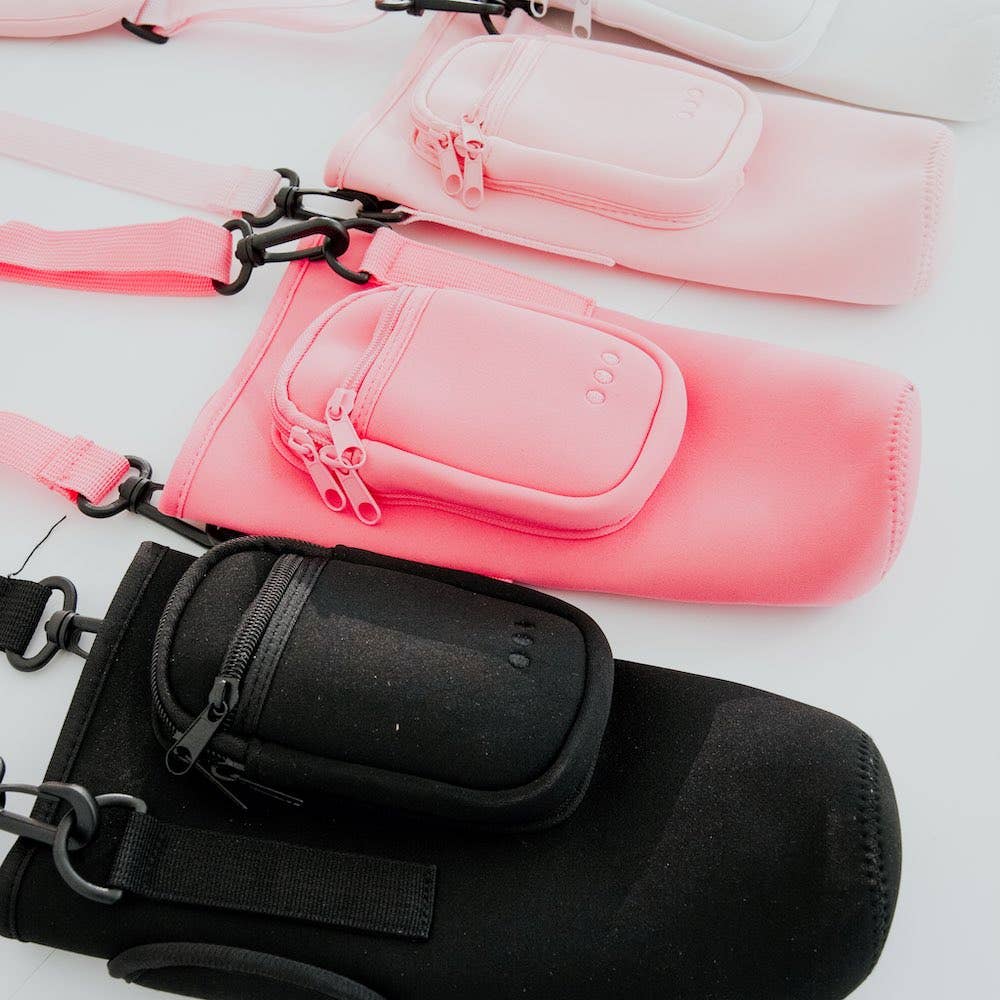 Hydration harness for water bottles