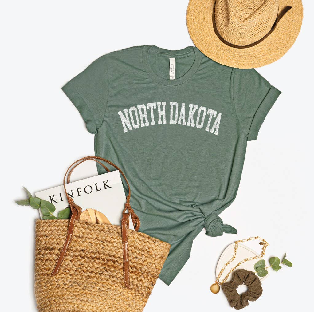 North Dakota Graphic T-Shirt