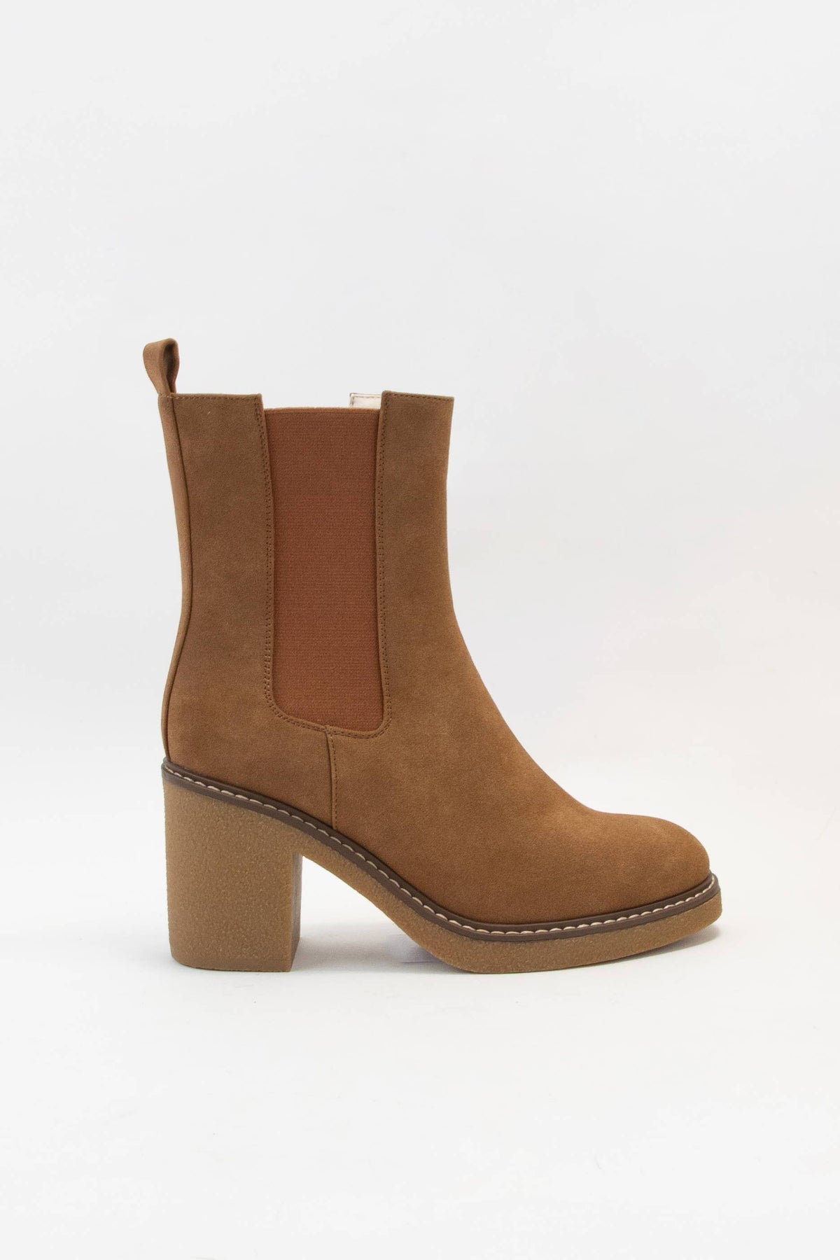 Colt Mid Shaft Chelsea Boots with Block Heel