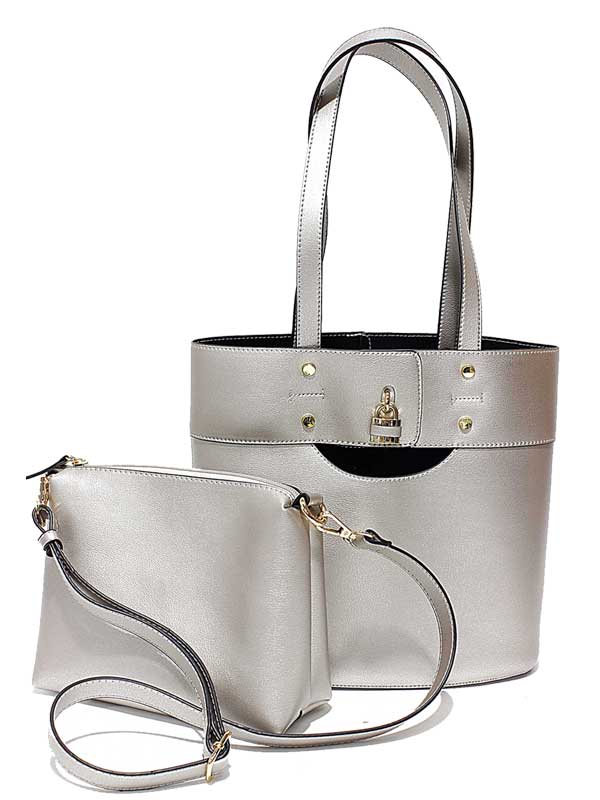 MC Handbag - Front Buckle Tote