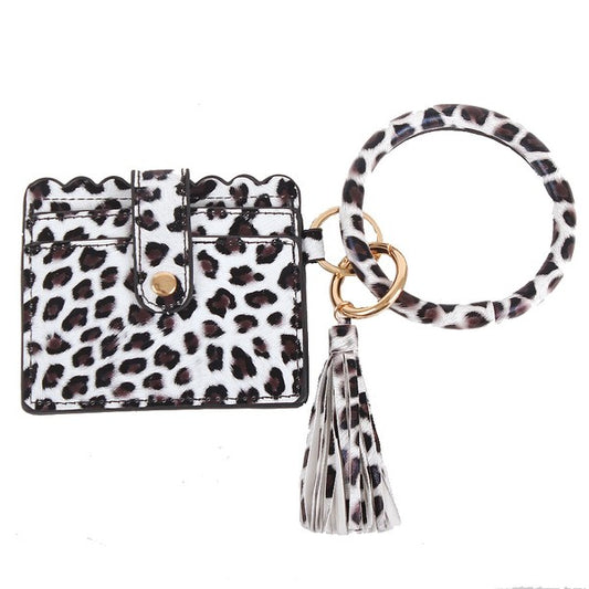 Bangle Keychain and Wallet w/ID Window