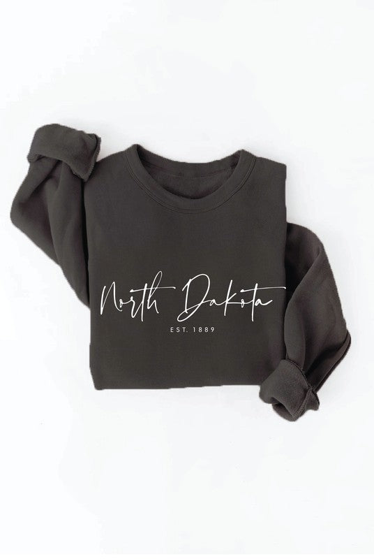 North Dakota Est.1889 Graphic Sweatshirt