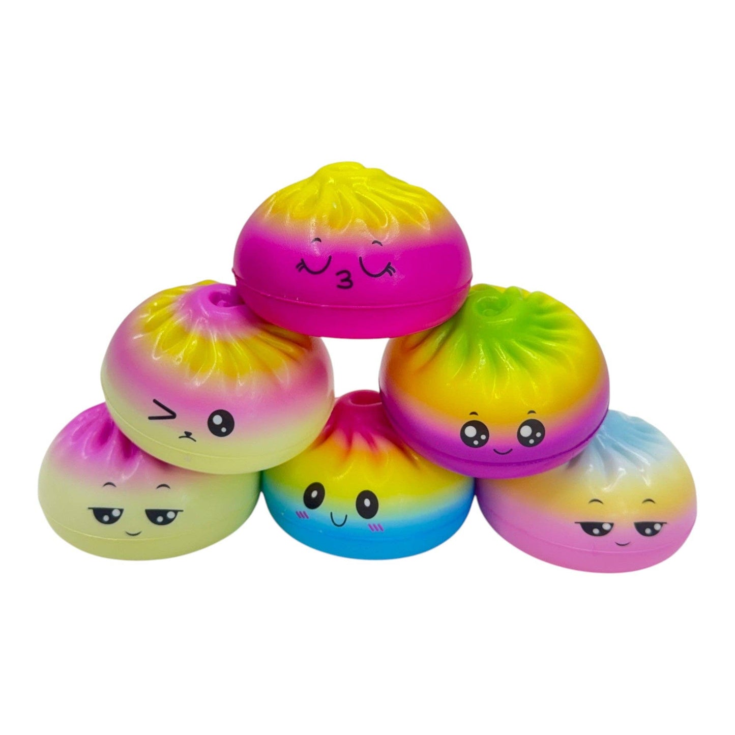 Rainbow Foam Squishy Dumpling