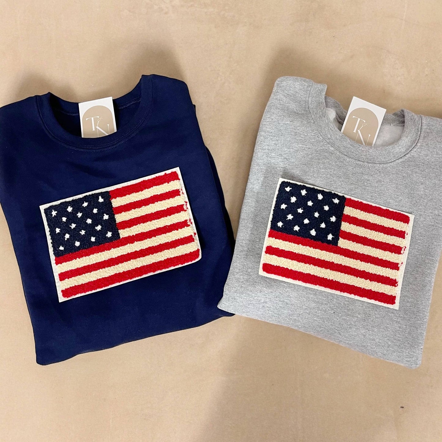 American Flag Sweatshirt