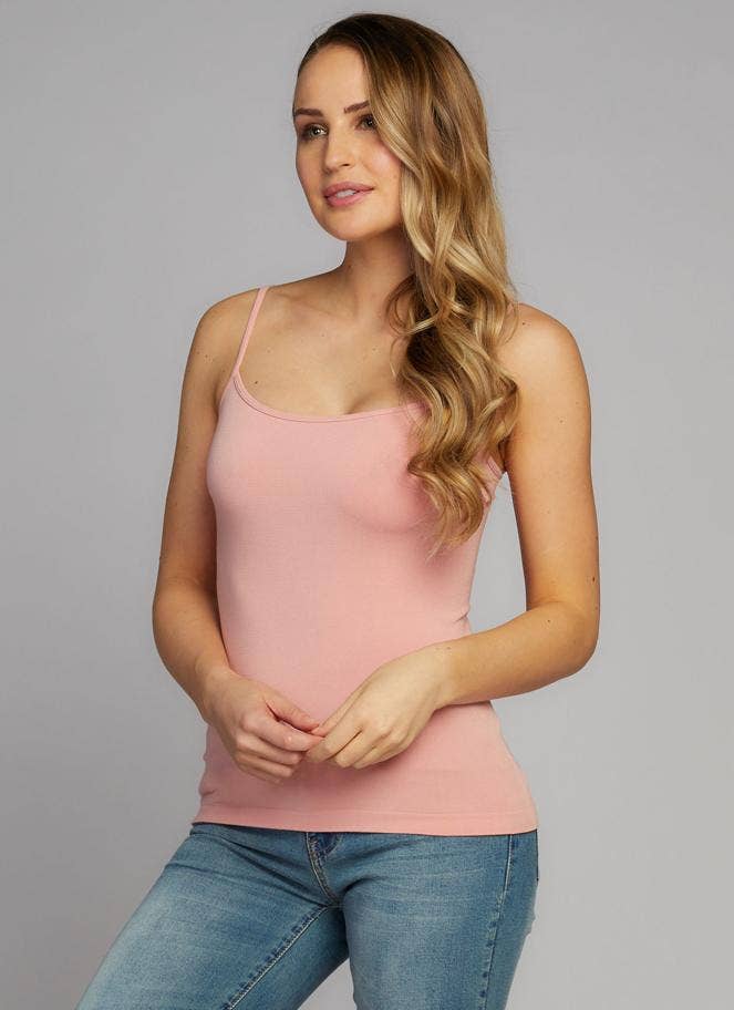 Bamboo Adjustable Spaghetti Strap Cami