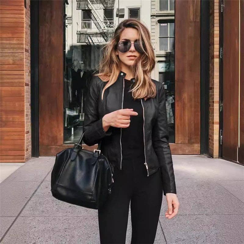 Fashionable Leather Jacket