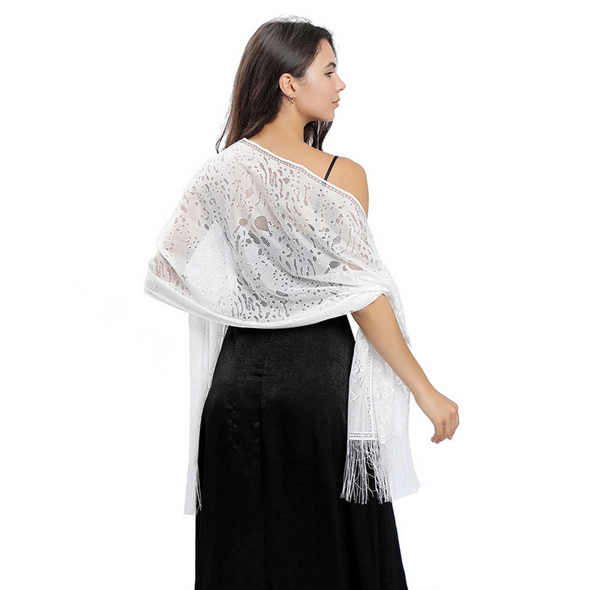 Flower Lace Shawl