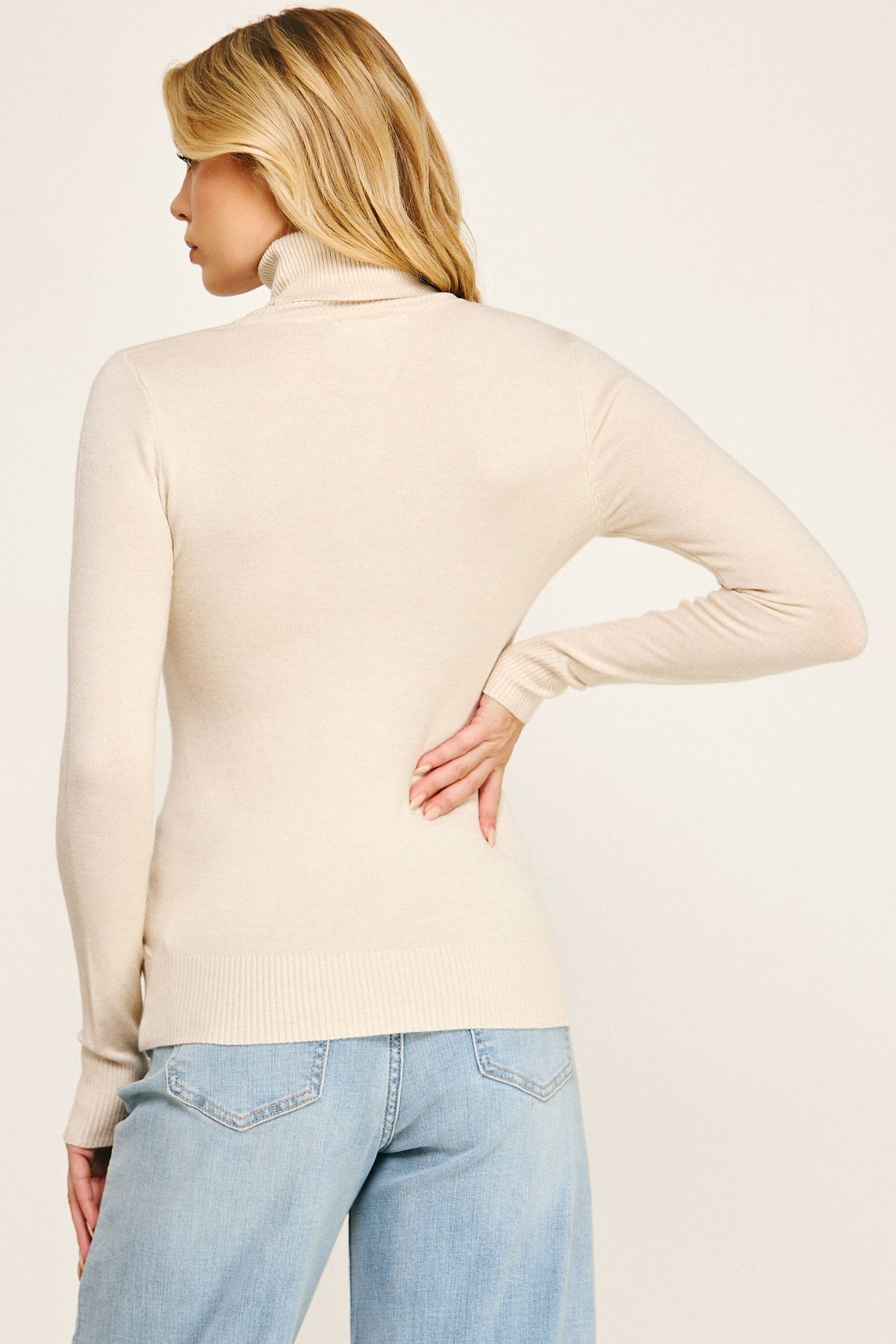 Classic Turtleneck Knit Sweater (variety of colors)
