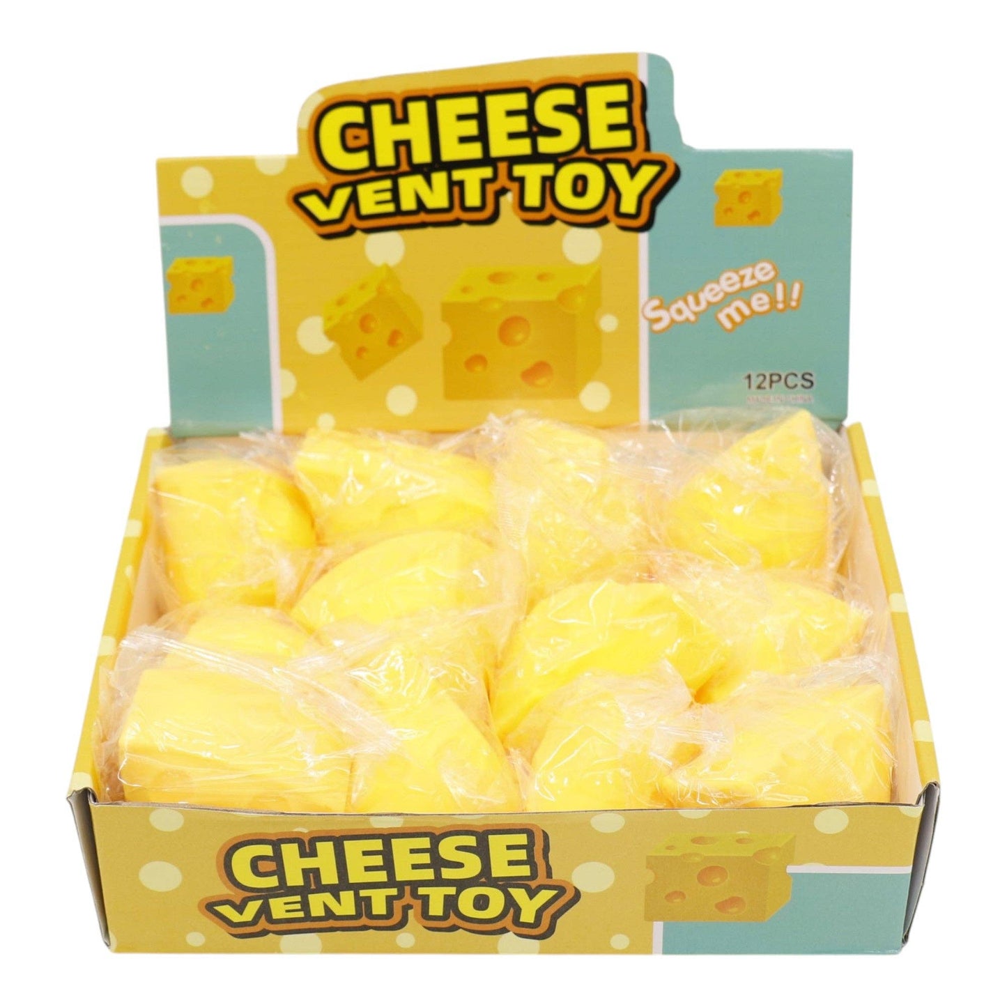 Viral Triangle Cheese Squishy Toy