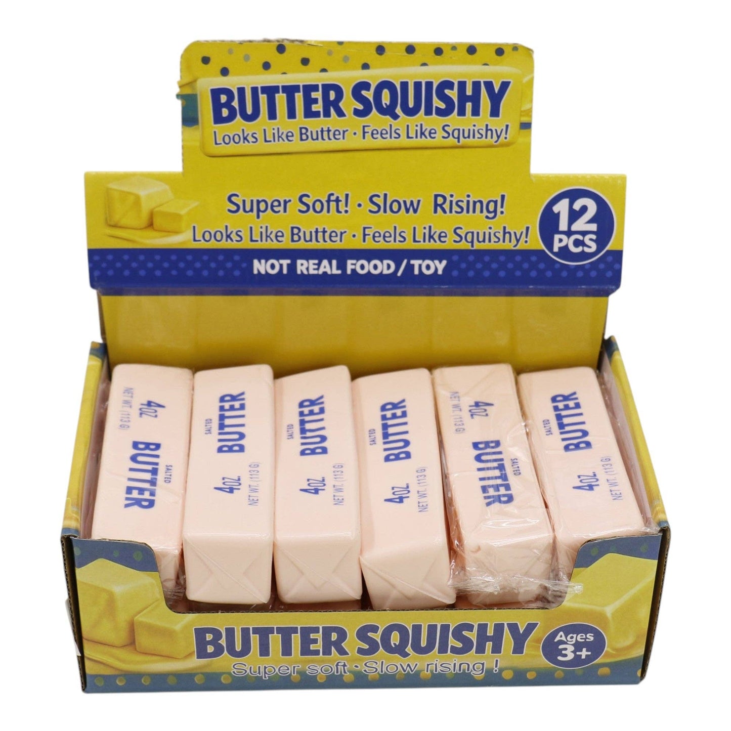 Pink Butter Soft Slow Rising Foam Squishy