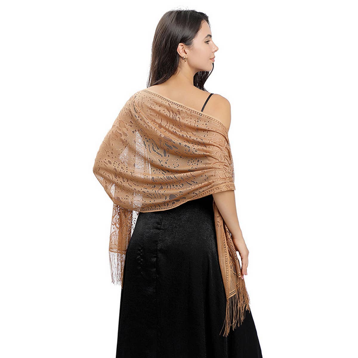 Flower Lace Shawl