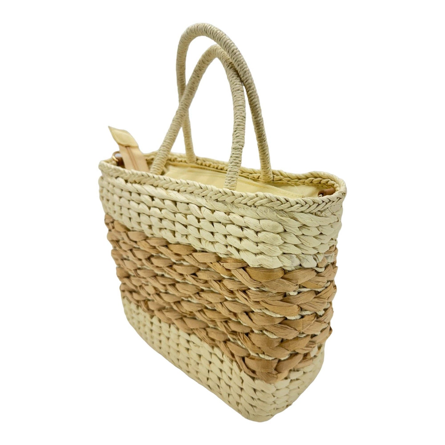 Rattan Beach Tote Shoulder Bag