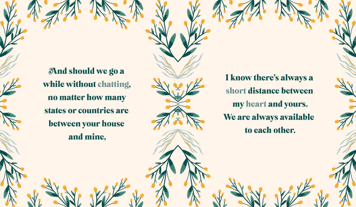 Friends Are Family We Choose: Hardcover / English