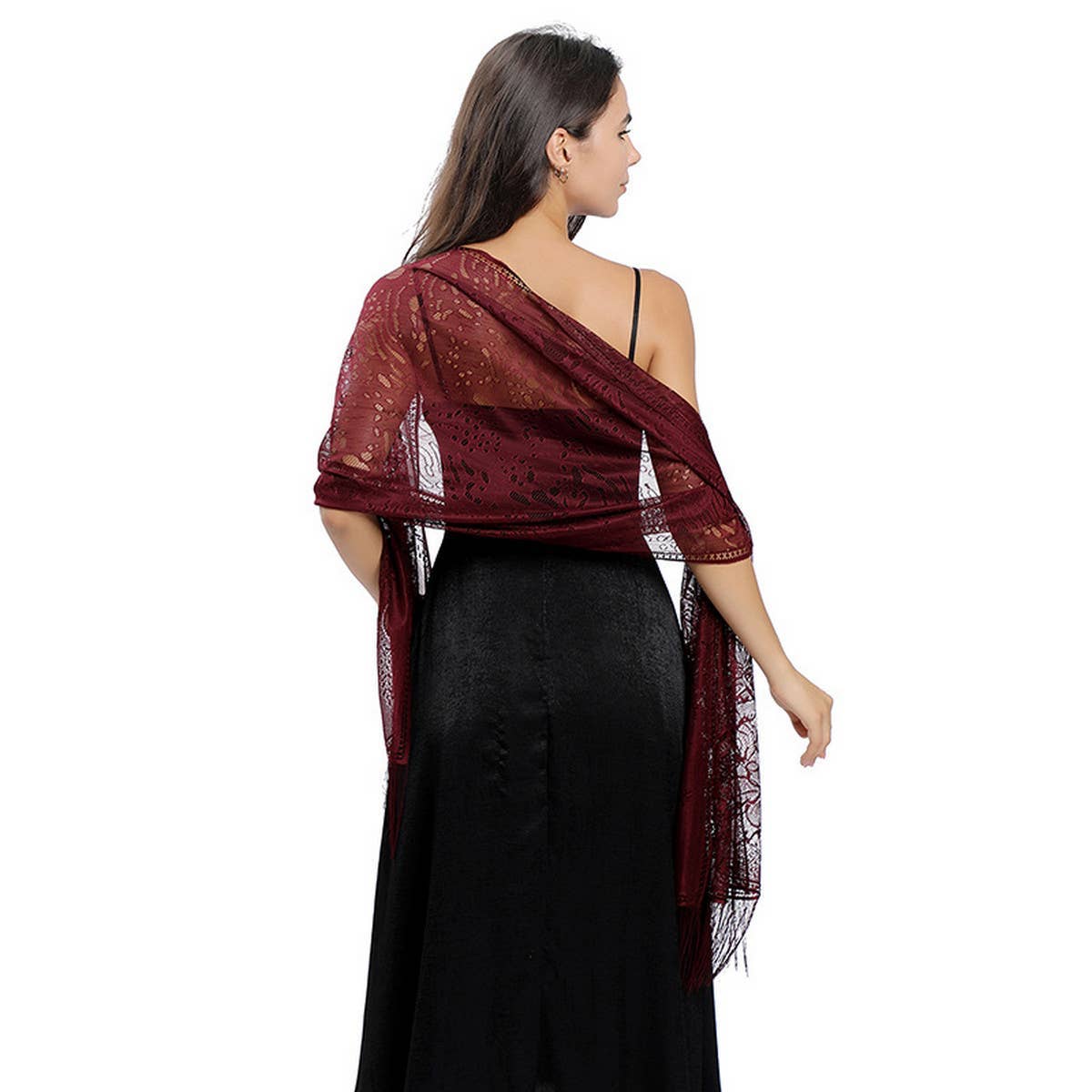 Flower Lace Shawl