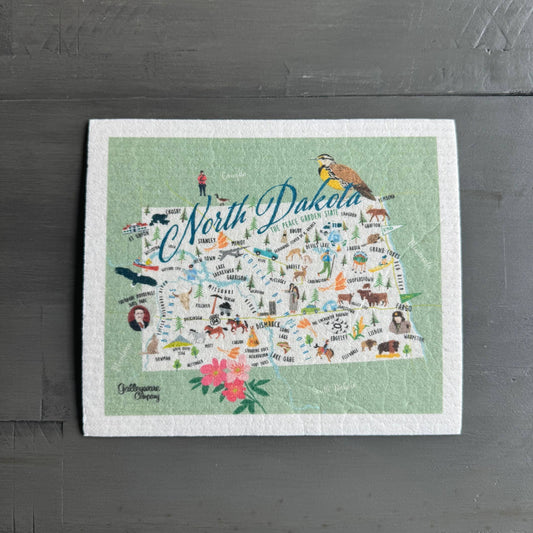 North Dakota Swedish Towel