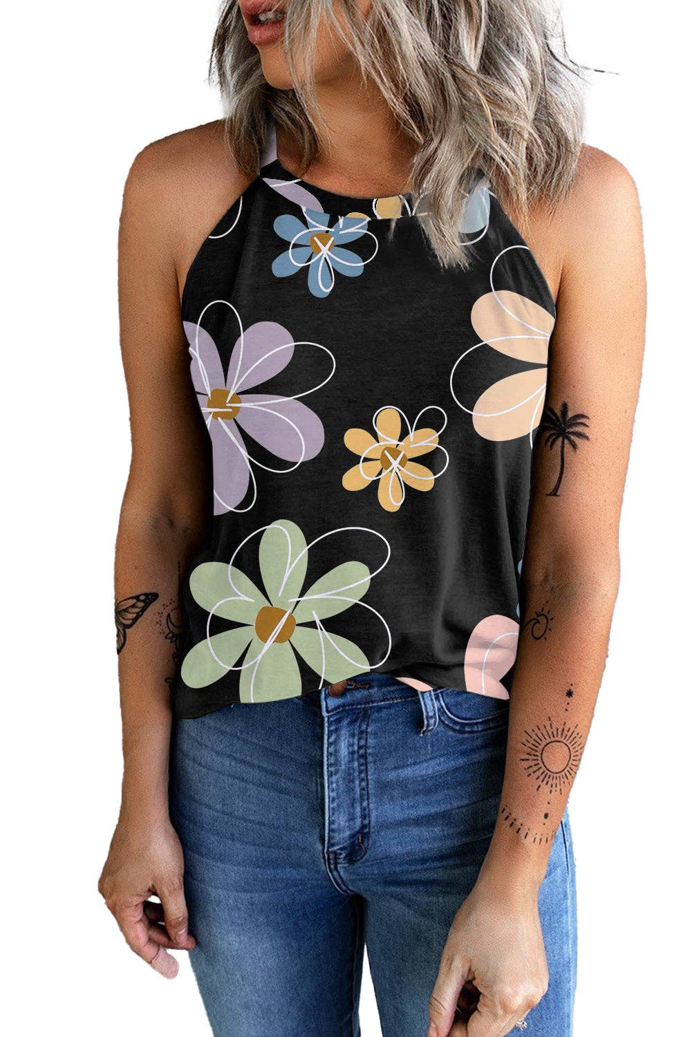 Floral Tank Top