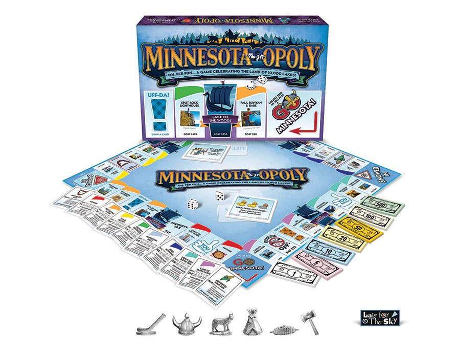 Minnesota-Opoly (state) Board Game