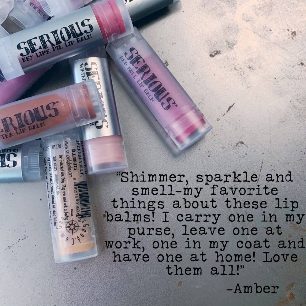 Serious Shimmer Lip Balms