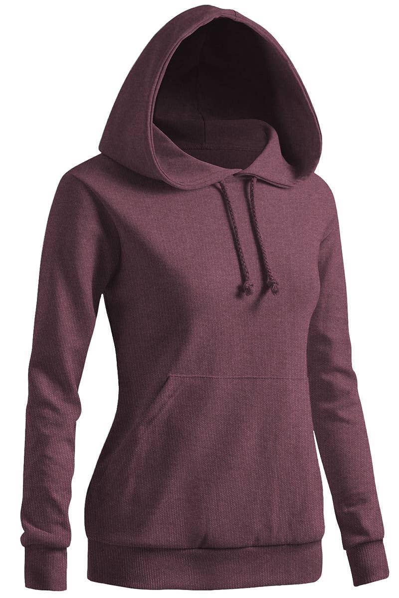 Basic Lightweight Pullover Hoodie