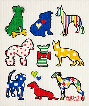 Dog	Lover Multi Swedish Cloth