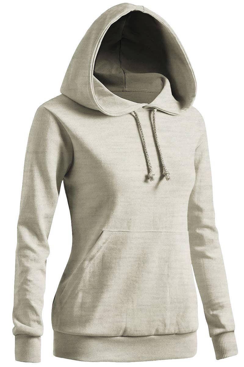 Basic Lightweight Pullover Hoodie