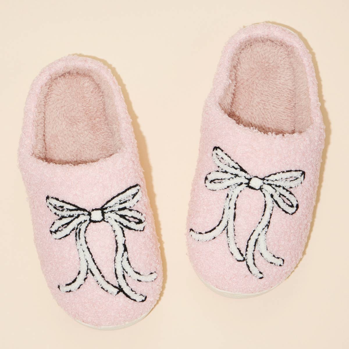 Large Ribbons Breast Cancer Awareness Slippers