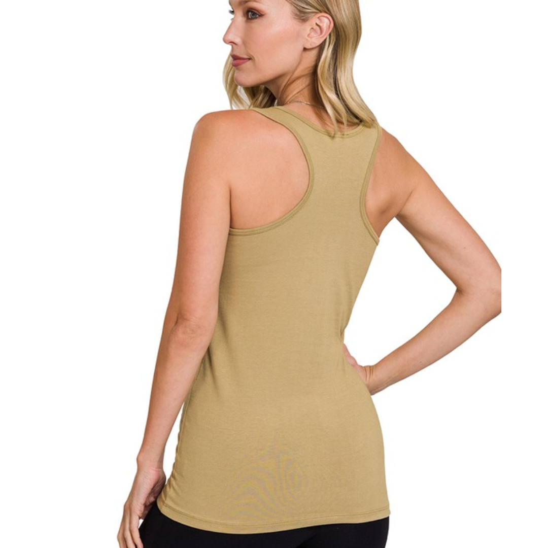 Racerback Cotton Tank