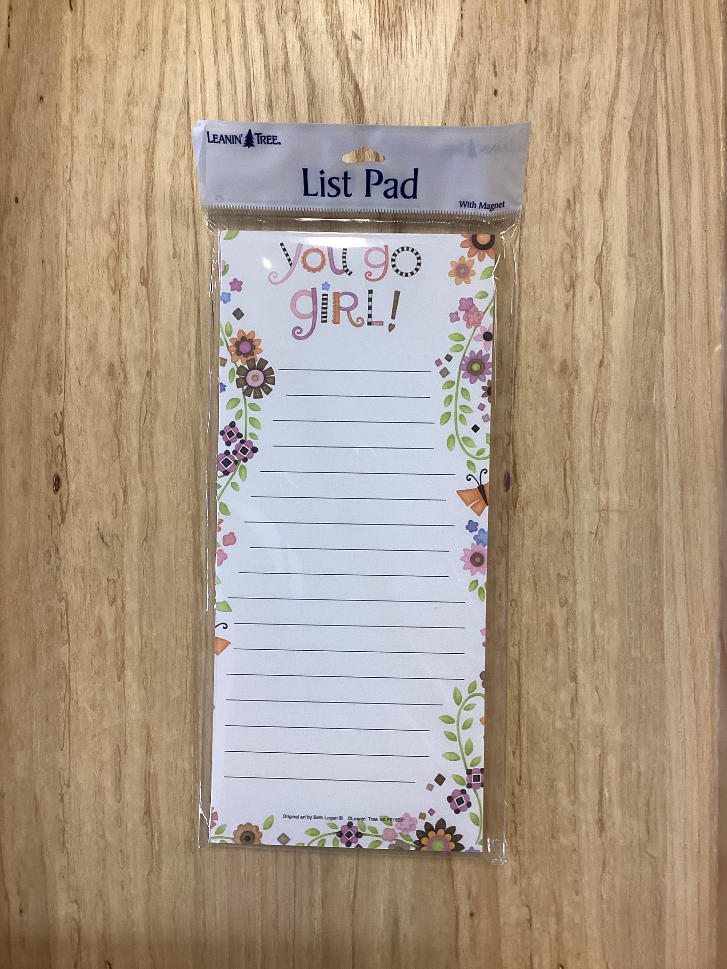 Leanin' Tree List Pad