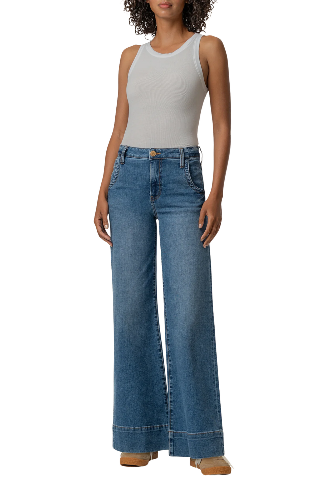 Kut Maya High Rise Wide Leg (31" Inseam)