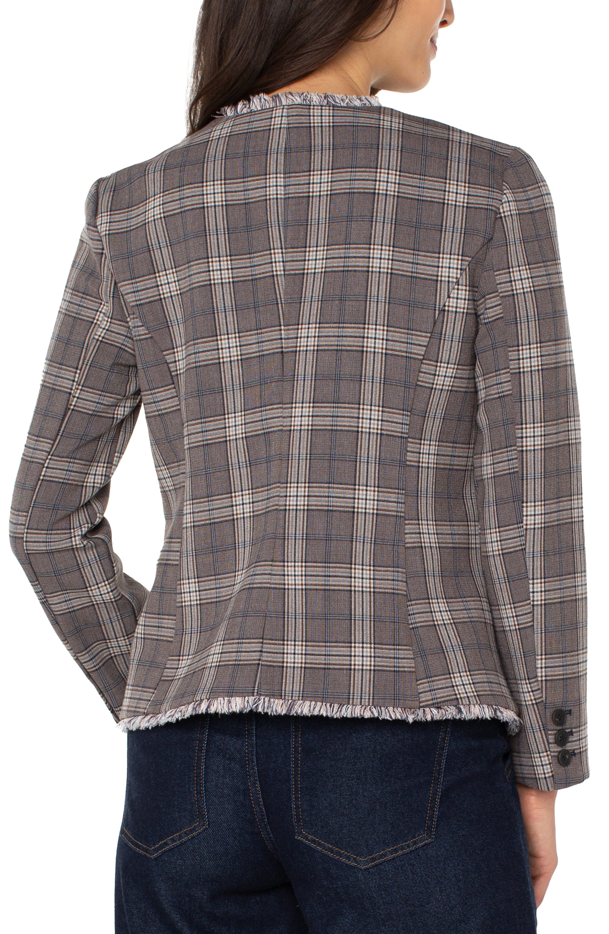 LM1C20TL44-collarless_fitted_blazer_with_fray-back