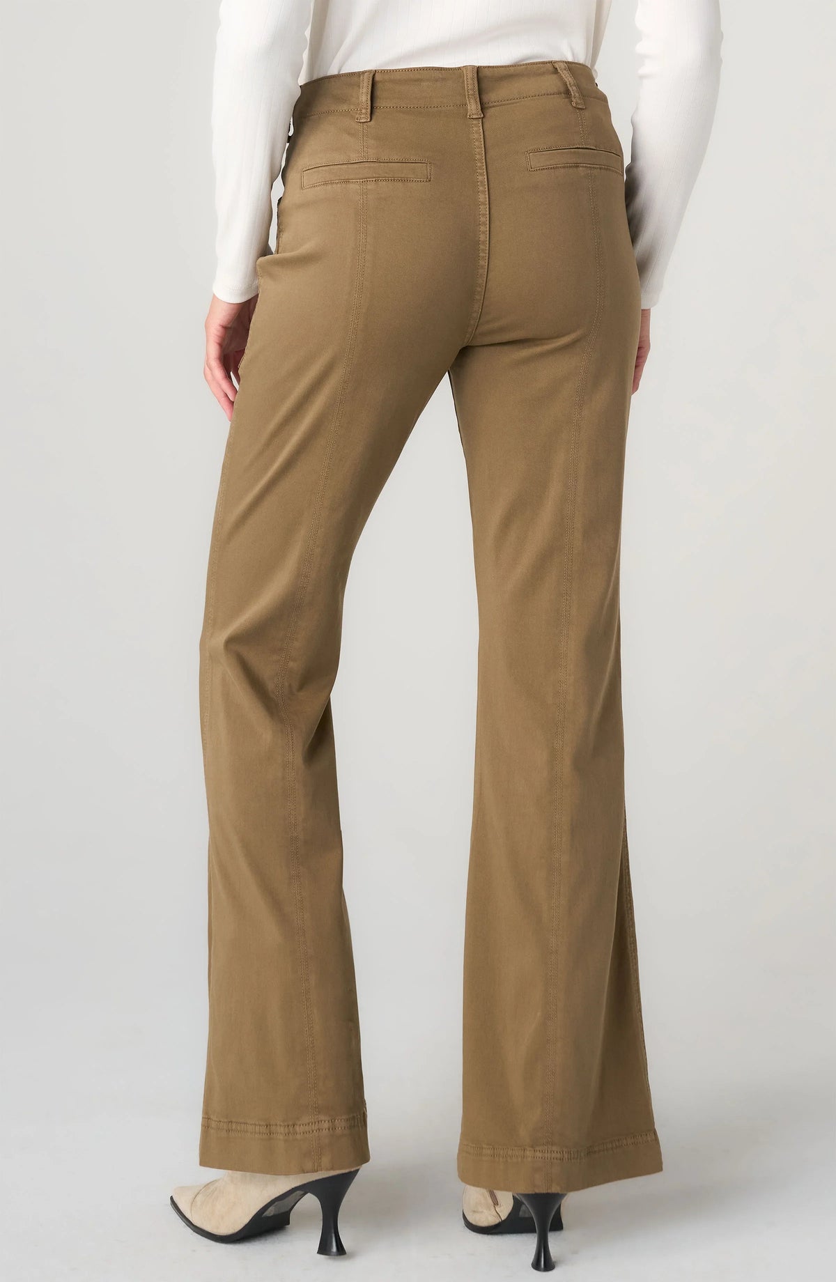 Liverpool High-rise Flare W/ Patch Front Pockets (32" Inseam)