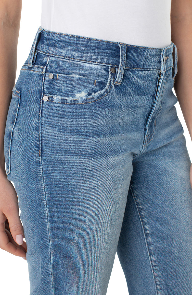 Liverpool Marley Girlfriend (27" rolled/30" inseam) (Downey)