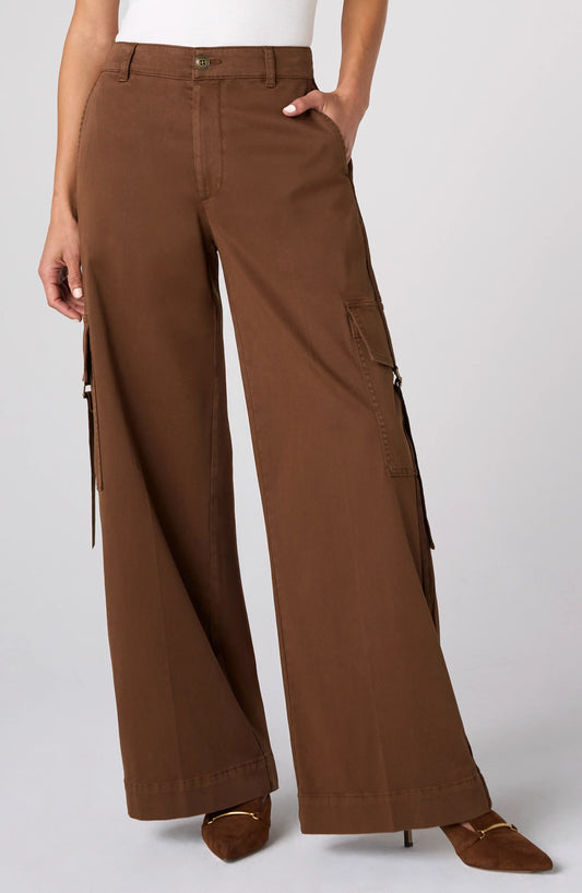 Liverpool Mid-Rise Cargo Wide Leg (31" Inseam)