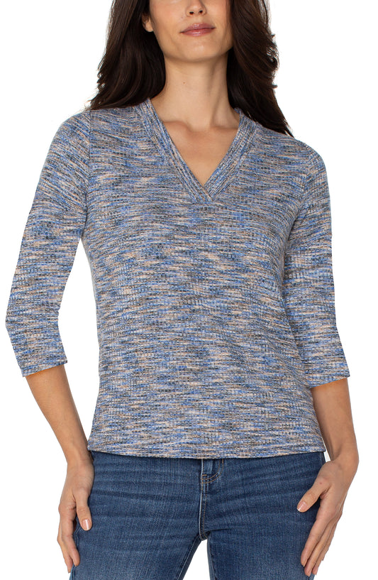 LM8K48KB09-3_4_sleeve_v-neck_knit_tee-front