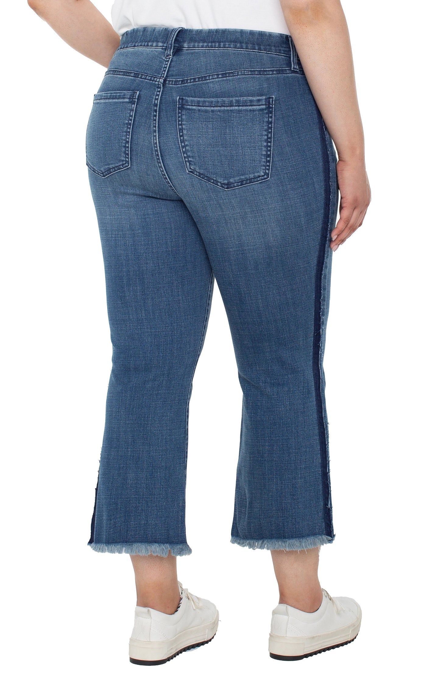 Liverpool The Gia Glider® Crop Flare Back