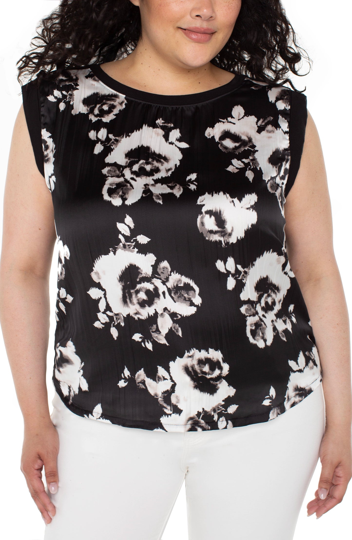 LY8E80PC5BLACKWHITEFLORALF