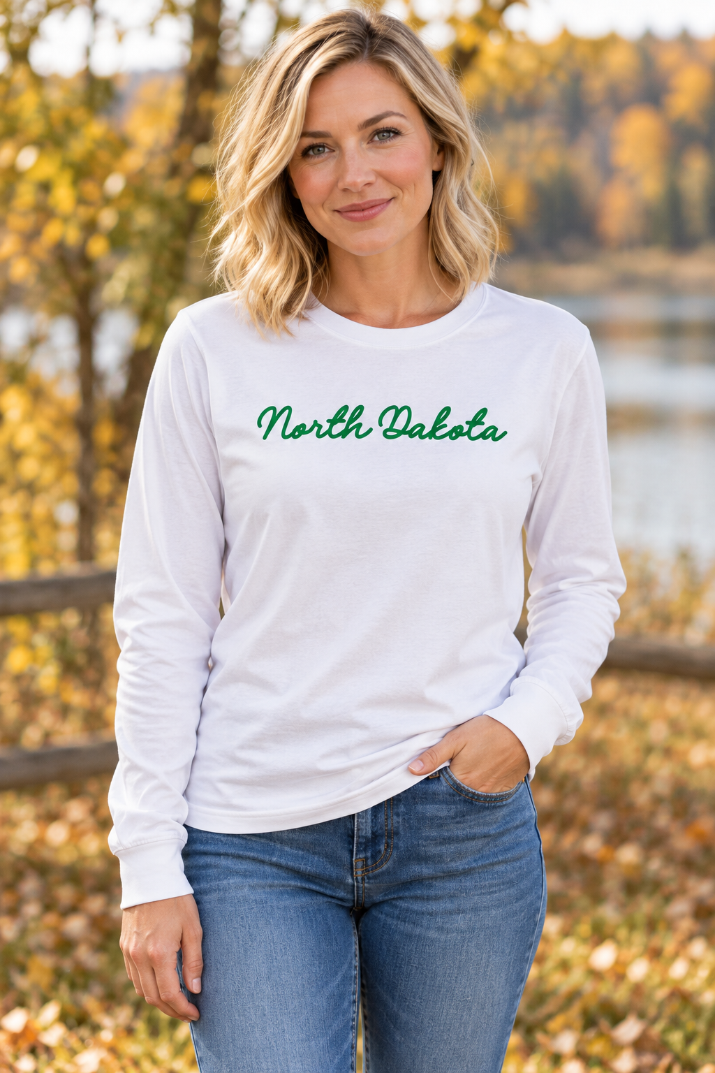 North Dakota Sweatshirt (Script Writing)