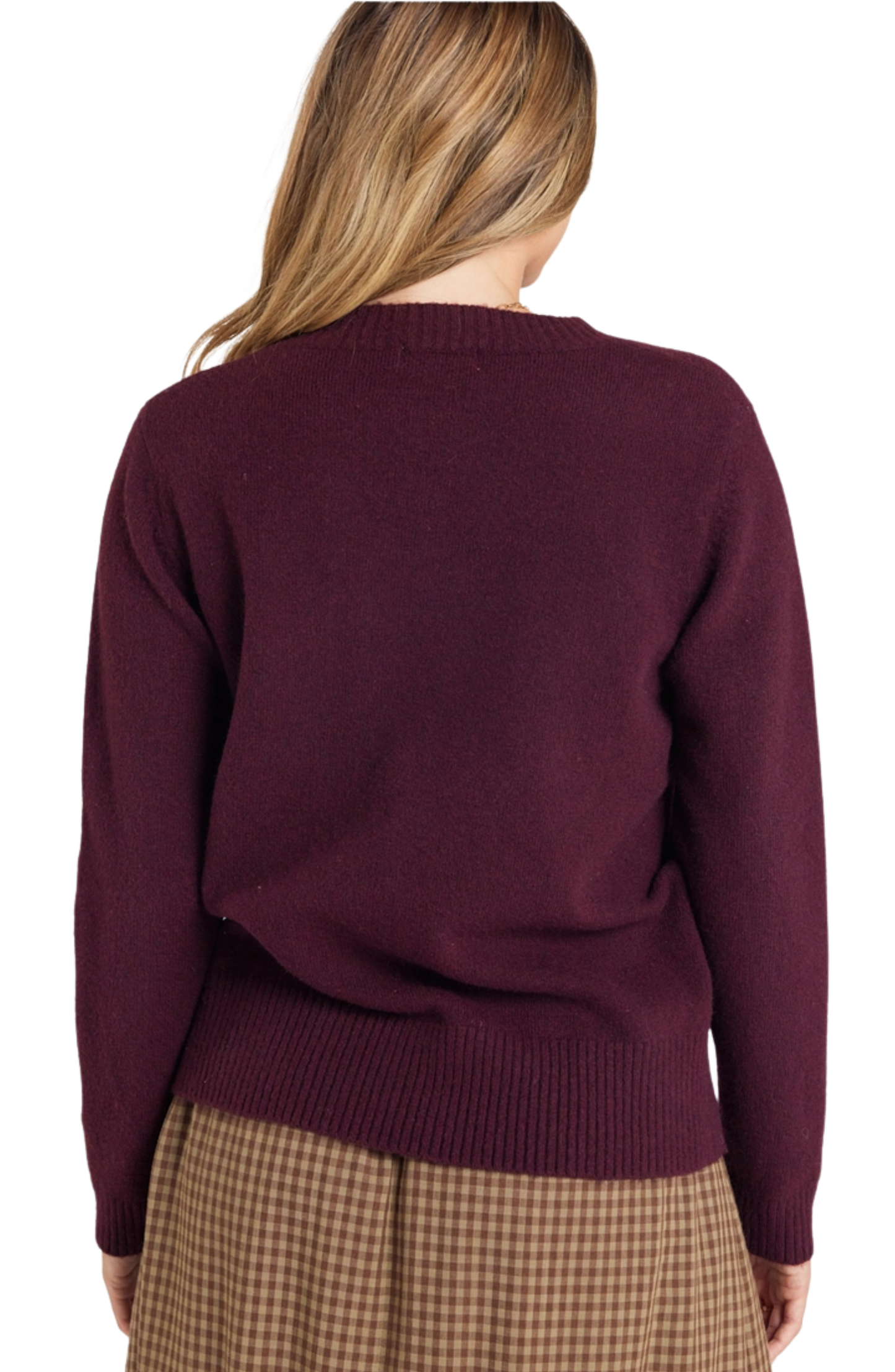 V Neck Long Sleeve Sweater
