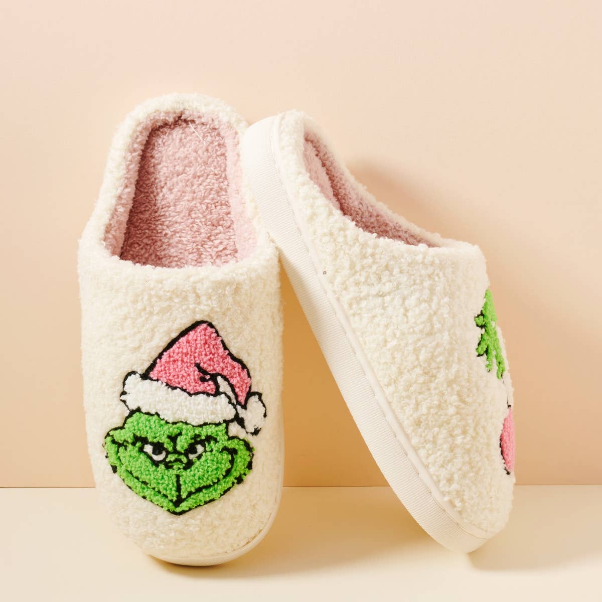 Christmas Grinch Slippers (Adult & Kids)