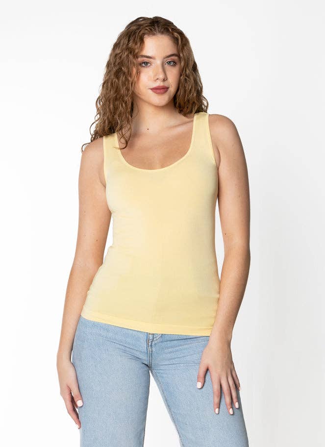 Bamboo Tank with Wide Straps